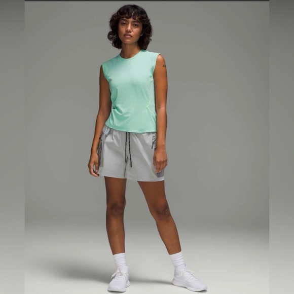 lululemon athletica Tops - Lululemon Cap Sleeve Hiking Tank Top in Wild Mint